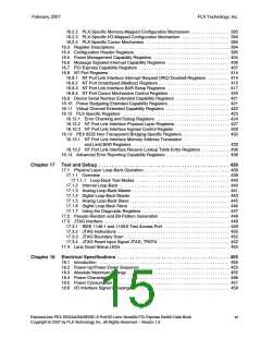 浏览型号PEX8532-BB25BI的Datasheet PDF文件第15页