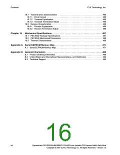 浏览型号PEX8532-BB25BI的Datasheet PDF文件第16页