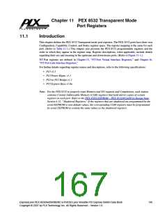 浏览型号PEX8532-BB25BI的Datasheet PDF文件第167页