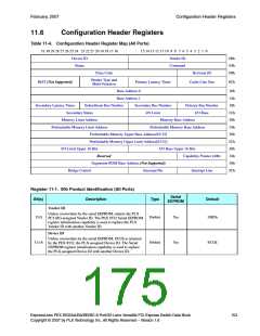 浏览型号PEX8532-BB25BI的Datasheet PDF文件第175页