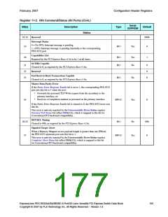 浏览型号PEX8532-BB25BI的Datasheet PDF文件第177页