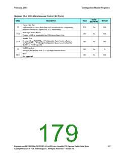 浏览型号PEX8532-BB25BI的Datasheet PDF文件第179页