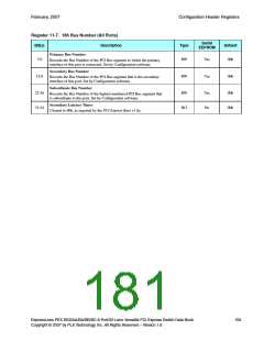 浏览型号PEX8532-BB25BI的Datasheet PDF文件第181页