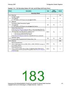 浏览型号PEX8532-BB25BI的Datasheet PDF文件第183页