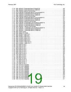 浏览型号PEX8532-BB25BI的Datasheet PDF文件第19页