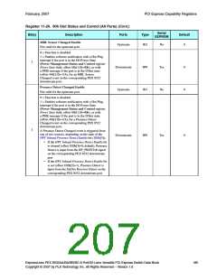浏览型号PEX8532-BB25BI的Datasheet PDF文件第207页