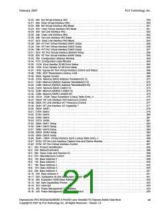 浏览型号PEX8532-BB25BI的Datasheet PDF文件第21页