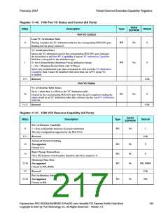 浏览型号PEX8532-BB25BI的Datasheet PDF文件第217页