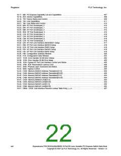 浏览型号PEX8532-BB25BI的Datasheet PDF文件第22页