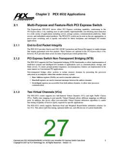 浏览型号PEX8532-BB25BI的Datasheet PDF文件第27页