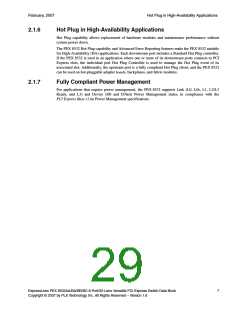 浏览型号PEX8532-BB25BI的Datasheet PDF文件第29页