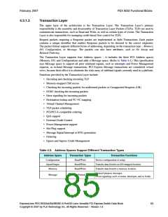 浏览型号PEX8532-BB25BI的Datasheet PDF文件第85页