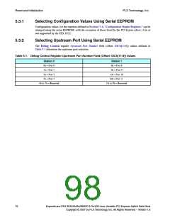浏览型号PEX8532-BB25BI的Datasheet PDF文件第98页