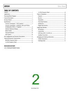 浏览型号AD9364BBCZ的Datasheet PDF文件第2页
