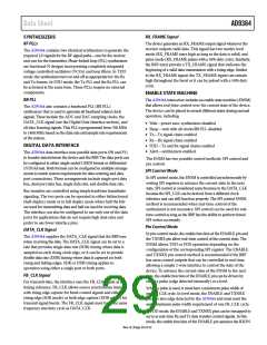 浏览型号AD9364BBCZ的Datasheet PDF文件第29页