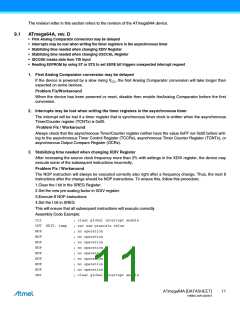 浏览型号ATMEGA64A-AURSL514的Datasheet PDF文件第11页