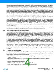 浏览型号ATMEGA64A-AURSL514的Datasheet PDF文件第4页