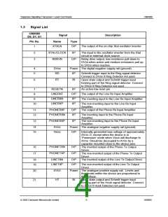 浏览型号CMX860D6的Datasheet PDF文件第4页