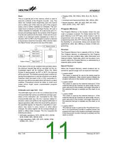 浏览型号HT45R37(44QFP-A)的Datasheet PDF文件第11页