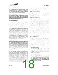 浏览型号HT45R37-A(28SSOP-A)的Datasheet PDF文件第18页