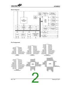 浏览型号HT45R37-A(28SKDIP-A)的Datasheet PDF文件第2页