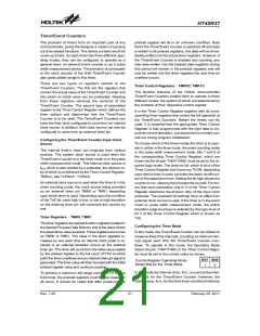 浏览型号HT45R37-A(28SSOP-A)的Datasheet PDF文件第21页