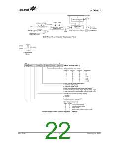 浏览型号HT45R37-A(28SSOP-A)的Datasheet PDF文件第22页