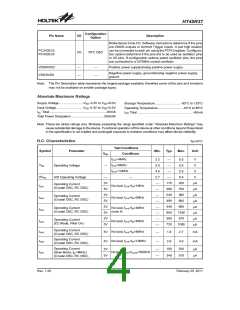 浏览型号HT45R37-A(28SSOP-A)的Datasheet PDF文件第4页