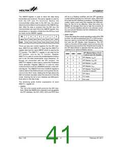 浏览型号HT45R37-A(28SSOP-A)的Datasheet PDF文件第41页