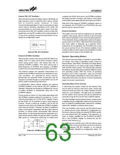 浏览型号HT45R37-A(28SSOP-A)的Datasheet PDF文件第63页