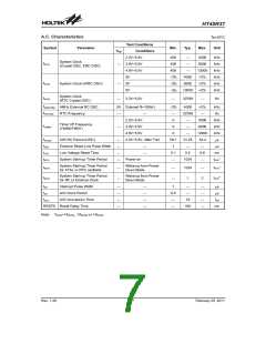 浏览型号HT45R37(44QFP-A)的Datasheet PDF文件第7页