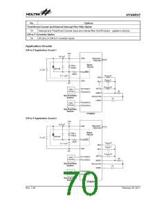 浏览型号HT45R37-A(28SSOP-A)的Datasheet PDF文件第70页