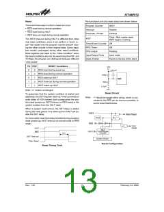 浏览型号HT46R12(24SOP-A)的Datasheet PDF文件第13页