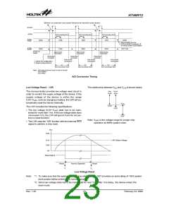 浏览型号HT46R12(24SOP-A)的Datasheet PDF文件第23页