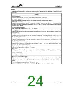 浏览型号HT46R12(24SOP-A)的Datasheet PDF文件第24页