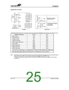 浏览型号HT46R12(24SOP-A)的Datasheet PDF文件第25页