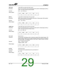 浏览型号HT46R12(24SOP-A)的Datasheet PDF文件第29页