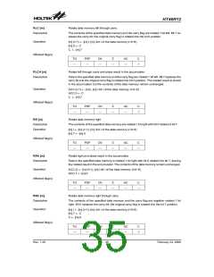 浏览型号HT46R12(24SOP-A)的Datasheet PDF文件第35页