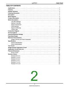 浏览型号LE77D112BTC的Datasheet PDF文件第2页