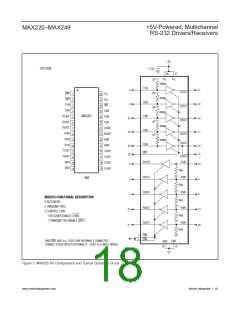 浏览型号MAX232CPE+T的Datasheet PDF文件第18页