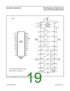 浏览型号MAX232CPE+T的Datasheet PDF文件第19页