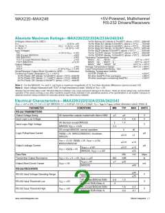 浏览型号MAX232CPE+T的Datasheet PDF文件第2页