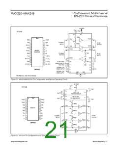 浏览型号MAX232CPE+T的Datasheet PDF文件第21页