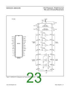 浏览型号MAX232CPE+T的Datasheet PDF文件第23页