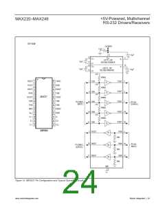 浏览型号MAX232CPE+T的Datasheet PDF文件第24页