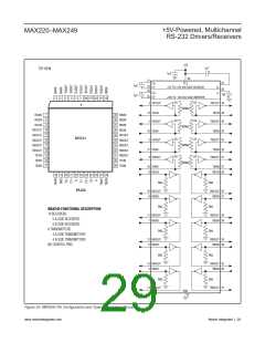 浏览型号MAX232CPE+T的Datasheet PDF文件第29页