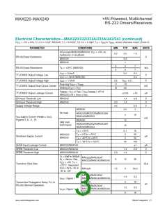浏览型号MAX232CPE+T的Datasheet PDF文件第3页
