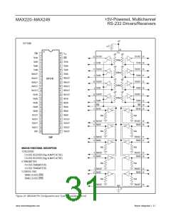 浏览型号MAX232CPE+T的Datasheet PDF文件第31页