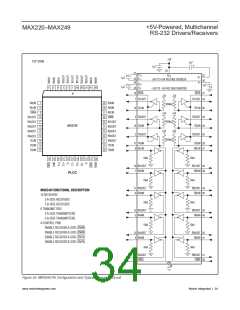 浏览型号MAX232CPE+T的Datasheet PDF文件第34页