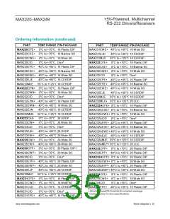 浏览型号MAX232CPE+T的Datasheet PDF文件第35页